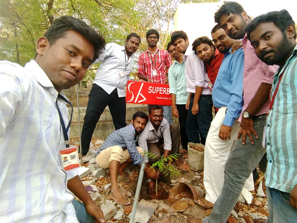 SuperBotics steps in to Planting More Trees